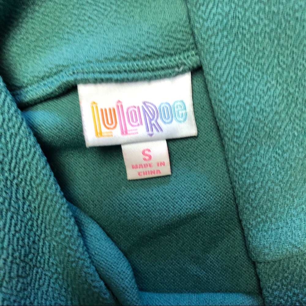 LuLaRoe seafoam green Cassie skirt S NWT - Picture 6 of 8